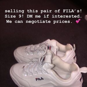 FILA chunky sneakers